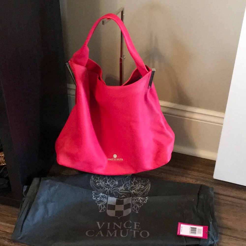 Vince Camuto Pink Leather Women's Bag